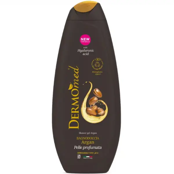 شامپو بدن درمومد DERMOmed روغن آرگان مدل Argan Oil حجم 650 میل