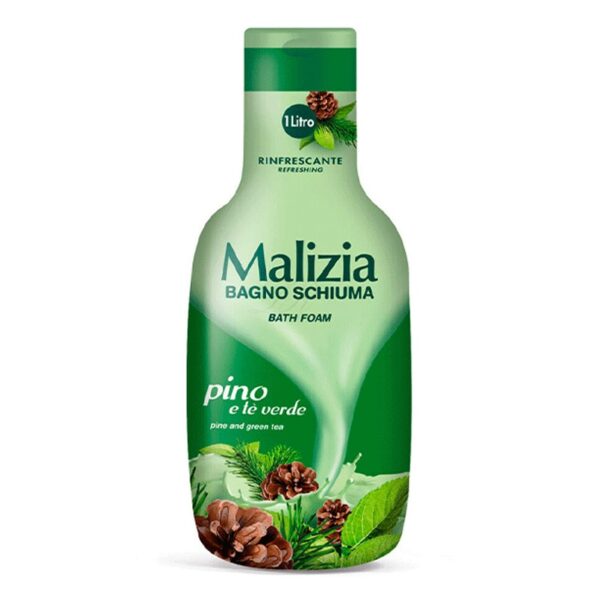 شامپو بدن مالزیا Malizia مدل Pino e te Verde حجم 1000 میل