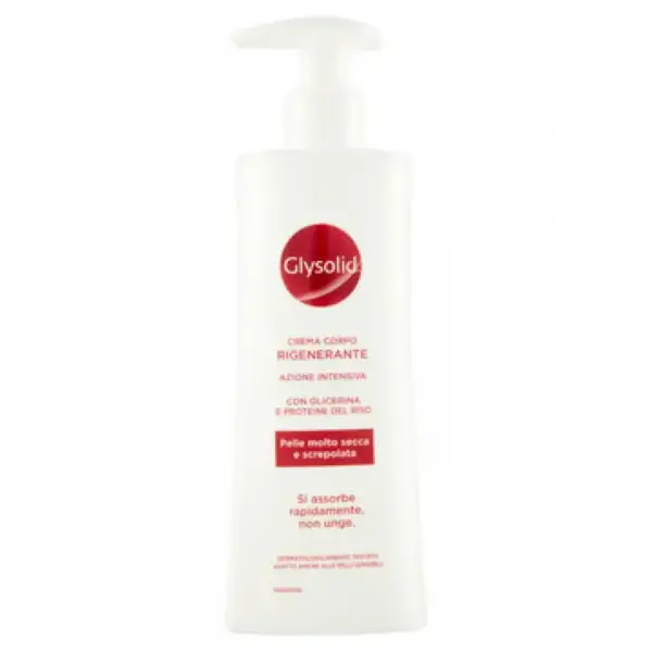 کرم گلیسولید Glysolid مدل Rigenerante مخصوص دست ، صورت و بدن حجم 250 میل