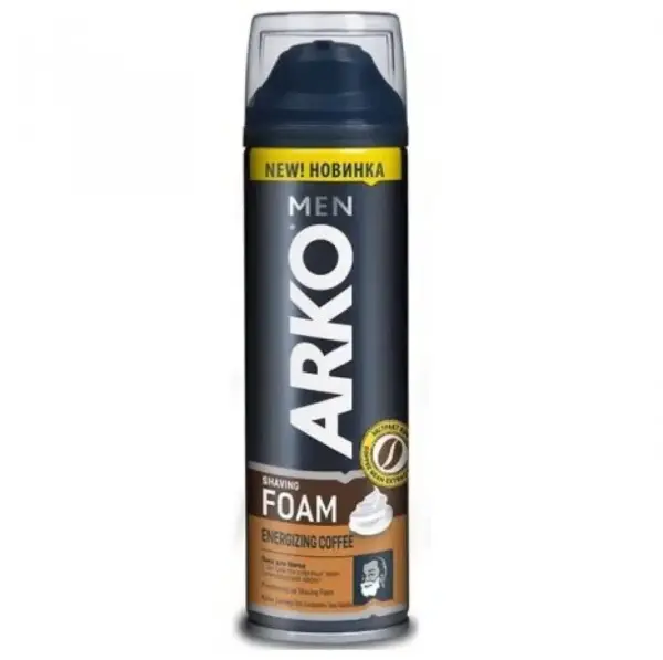 فوم اصلاح صورت آرکو من Arko Men مدل Energizing Coffee حجم 200 میل