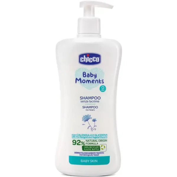 شامپو سر بچه چیکو Chicco مدل Senzo Lacrime حجم 500 میل