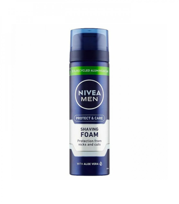 ژل اصلاح نیوا Nivea مدل protect And care حجم 200 میل