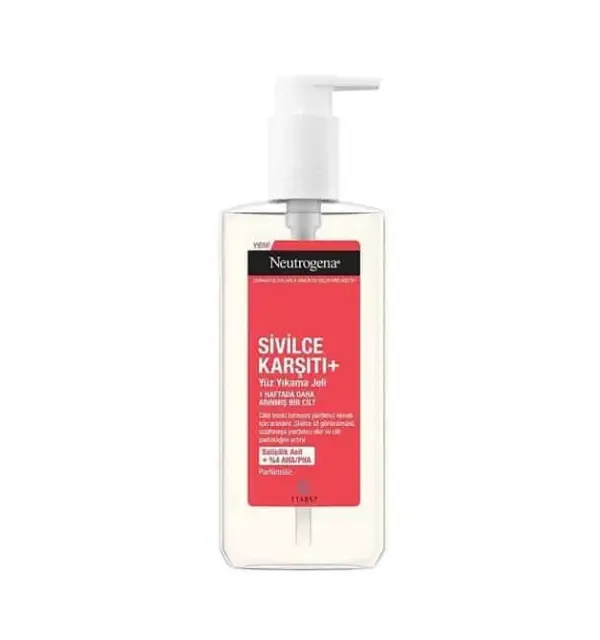 ژل شستشو ضدجوش نوتروژینا Neutrogena Sivilce Karsiti Plus حجم 200 میل